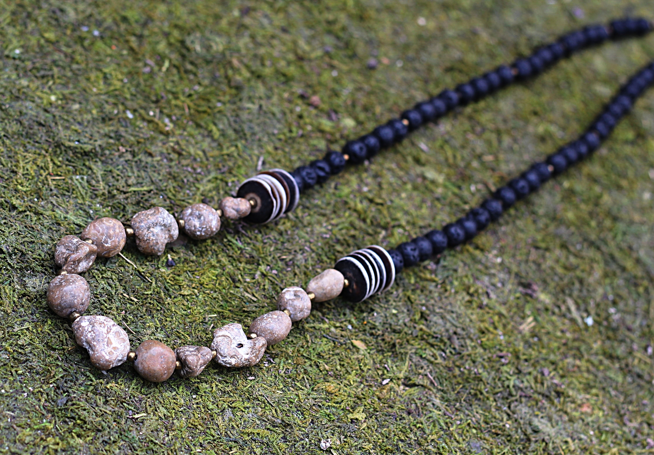 Pebble Classic on Black Lava Rock