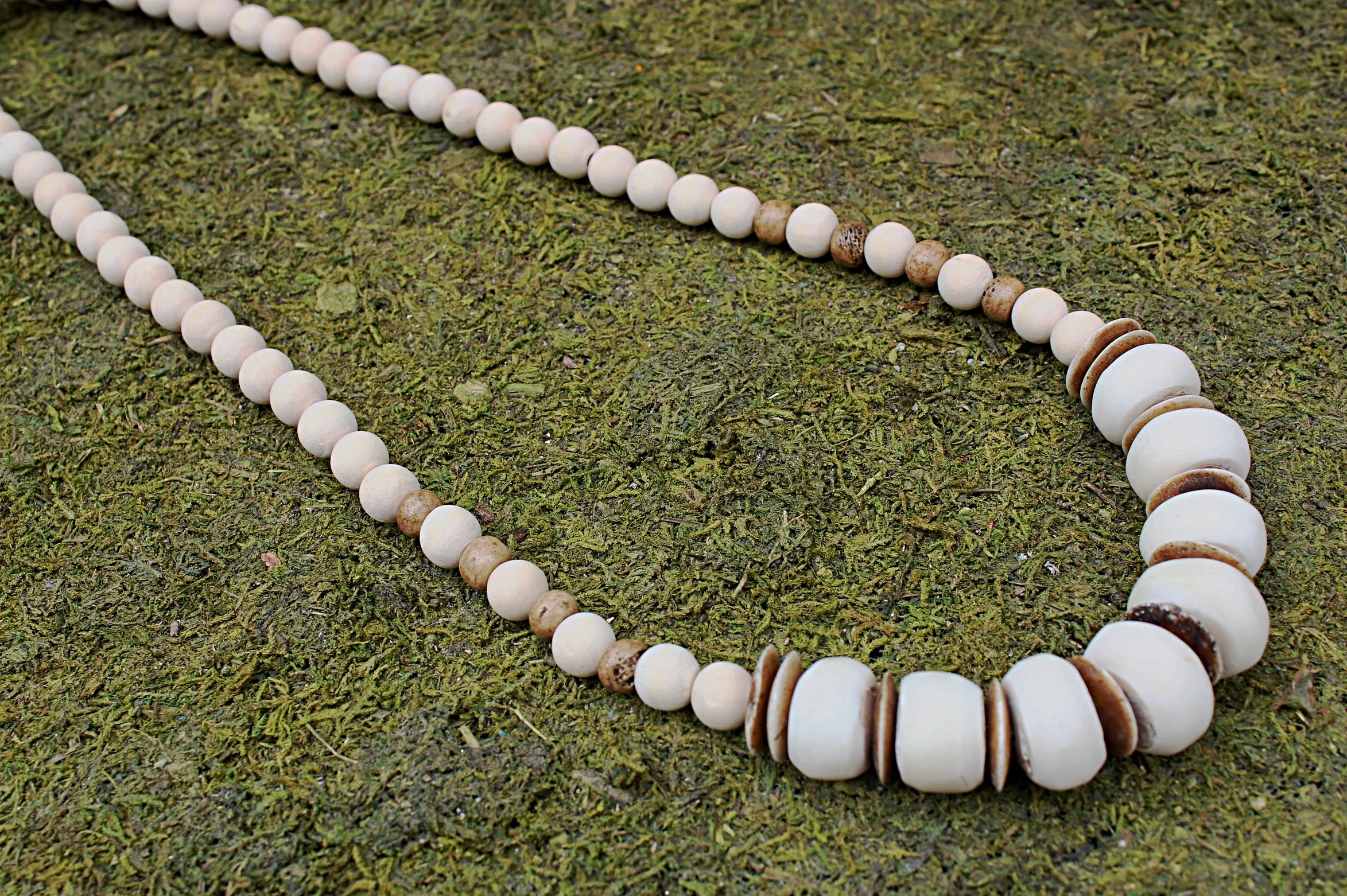 African Bone Trade Beads