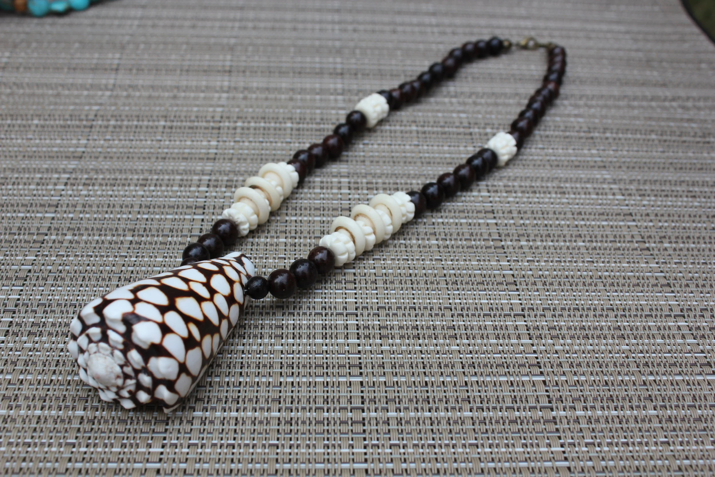 Cone Shell on Filipino Wood 