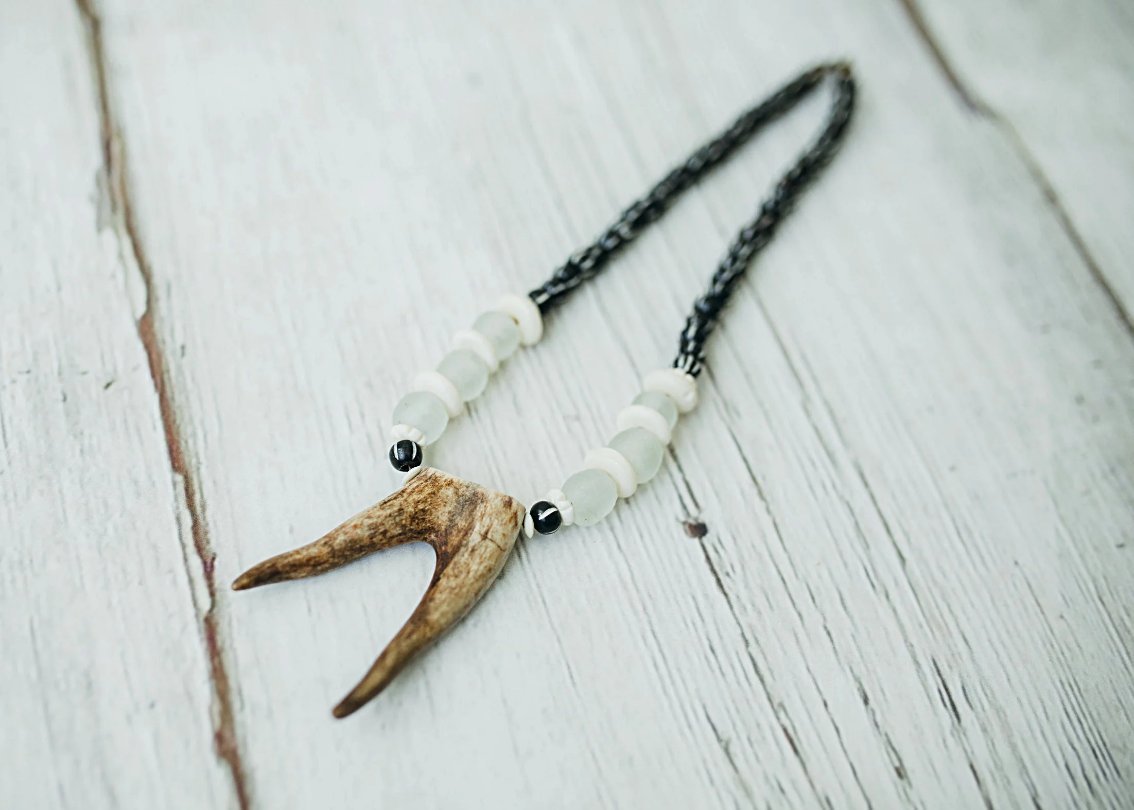Double Tip Antler Collar