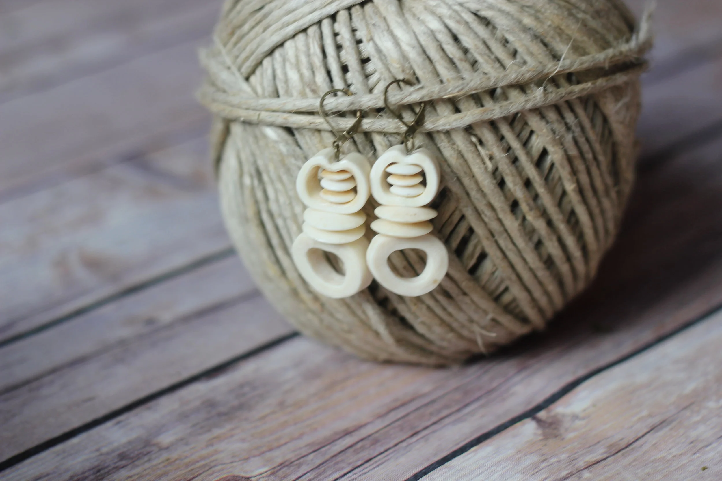 Lovely Bones Double with Ox Discs