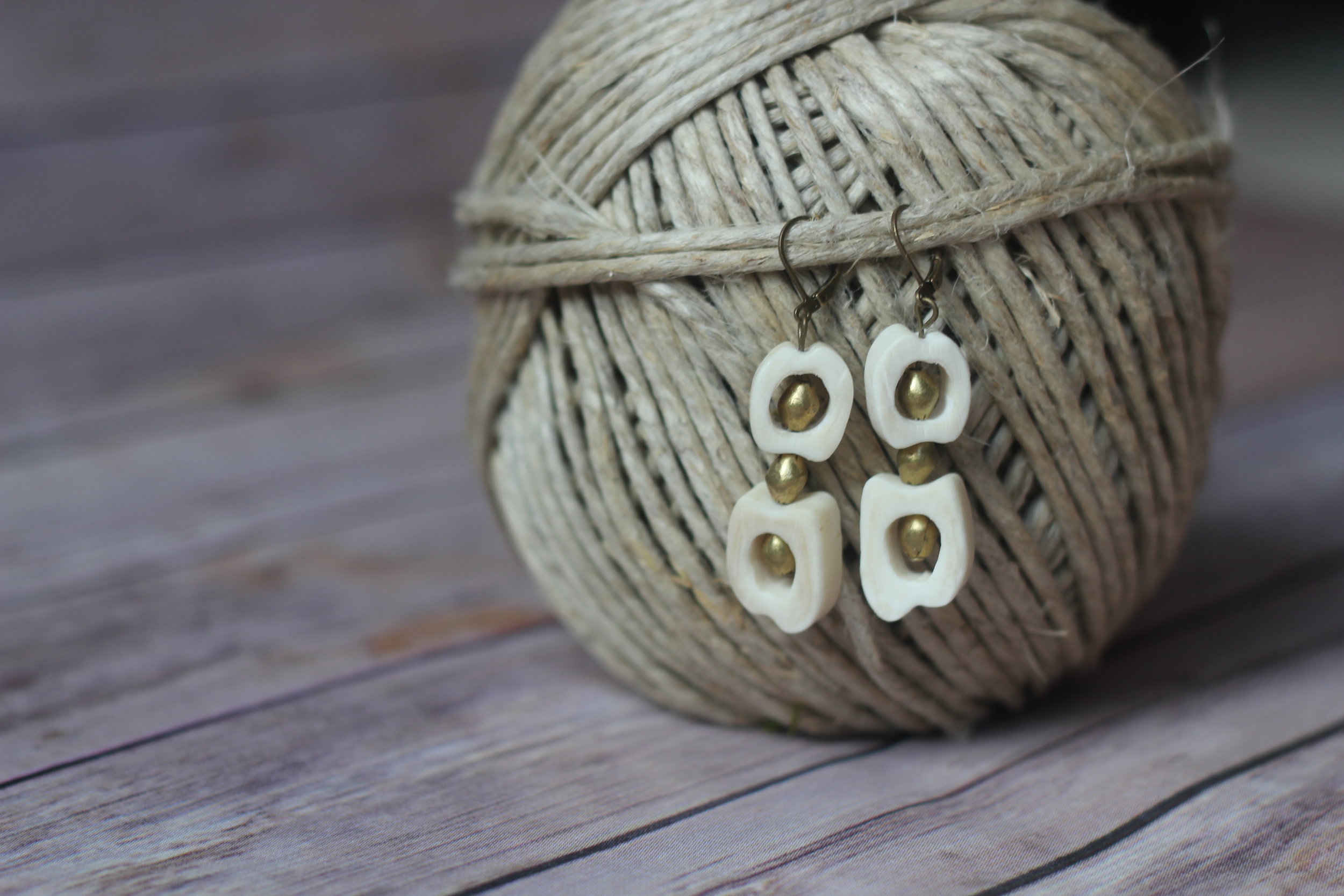 Lovely Bones Double with African Brass