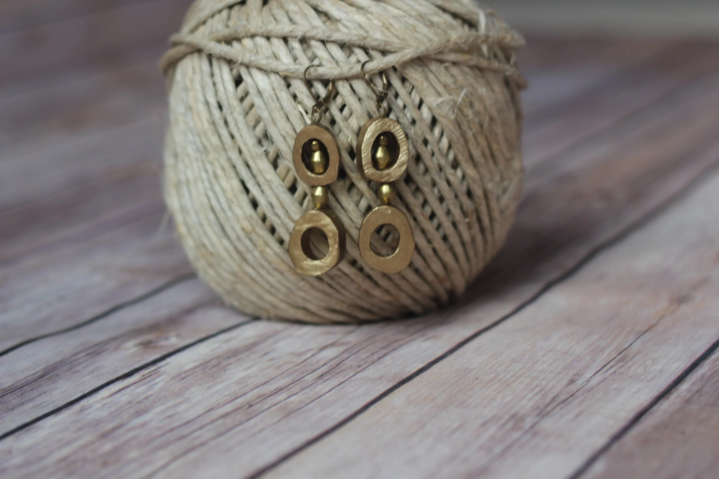 Gold Dipped Lovely Bones Double