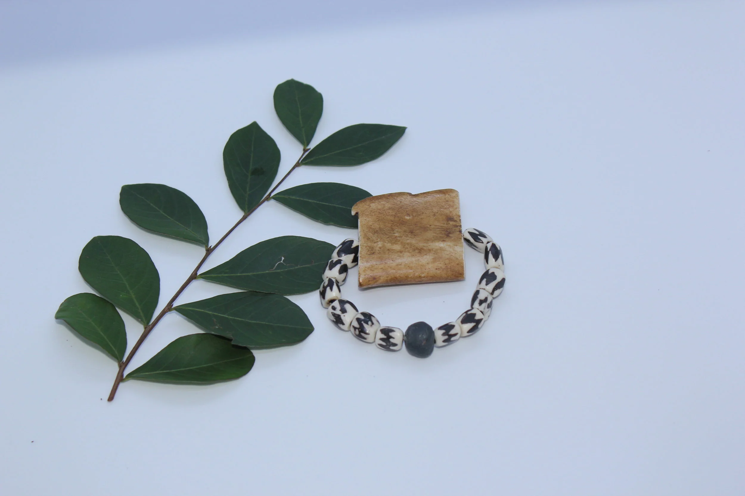 Ox Bone + Batik Stack