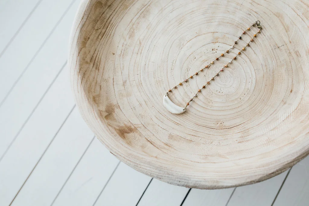 Crescent Antler on Jasper