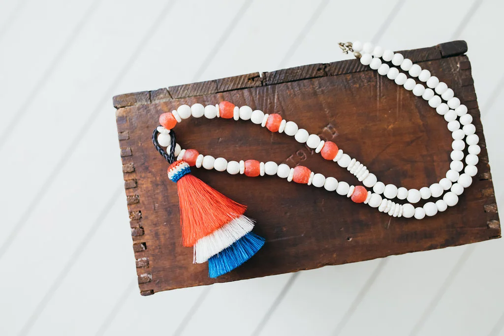 USA Horsehair Tassel + Filipino Wood