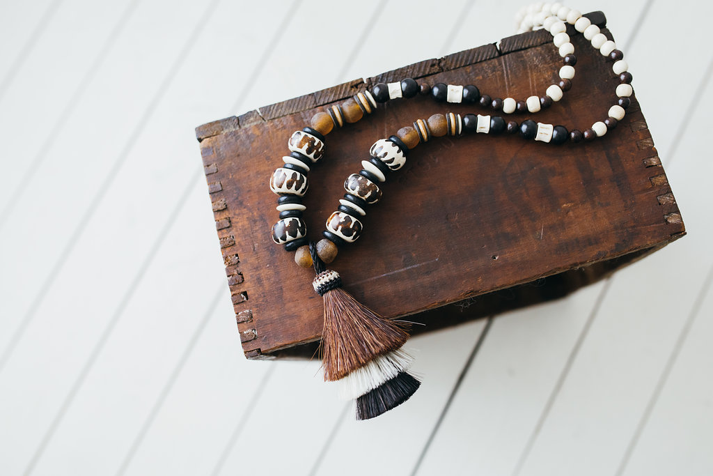 Brown Horsehair Tassel