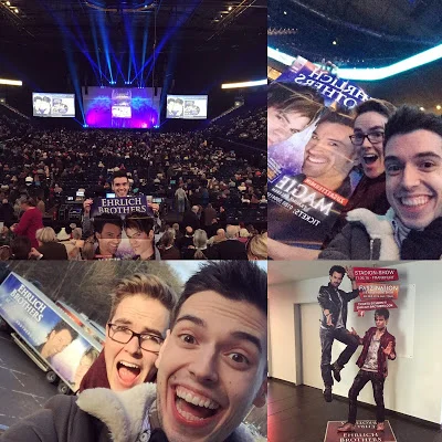 Bit excited to see the Ehrlich Brothers...