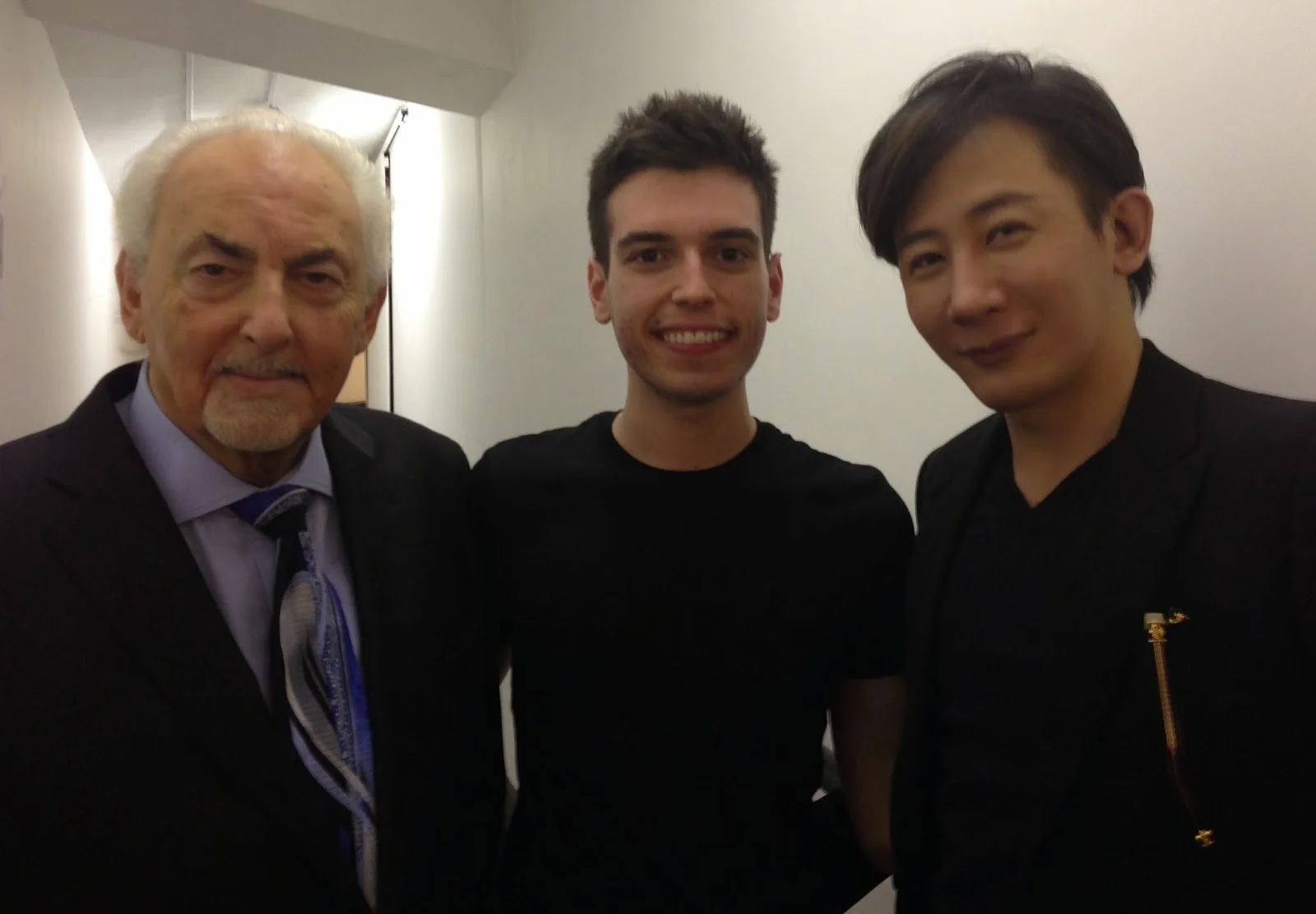 David Berglas, Edward Hilsum & Lu Chen.