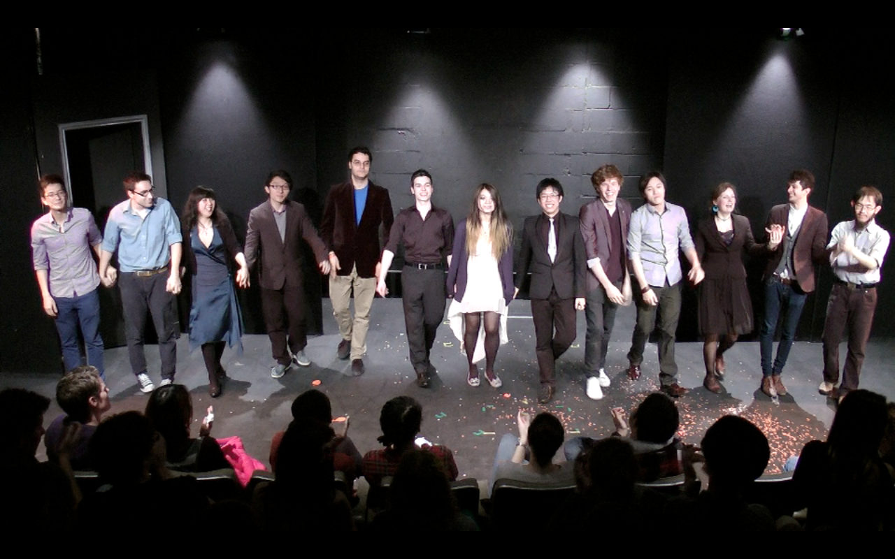 The Cast (L-R): Geoff, Isaac, Thuong Thuong, Eric, Andreas, Ed, Harriet, Sunny, Tom, Derek, Lara, Marcus & Harapan.