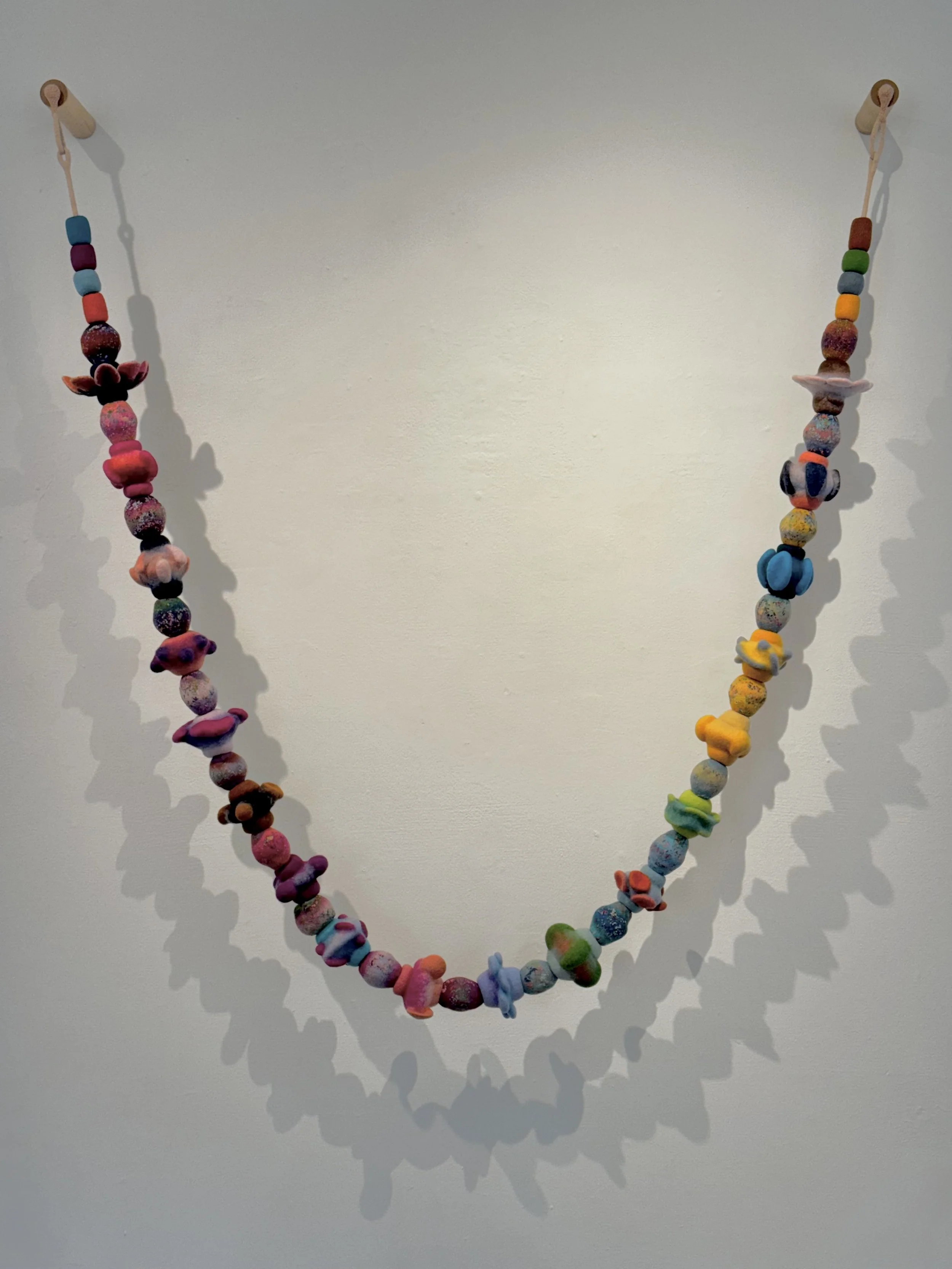 Giant Necklace, 51"x41"x8"