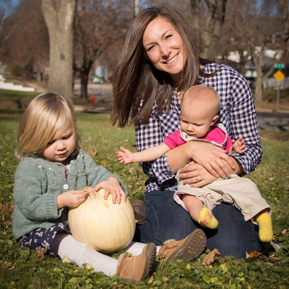 Bethany with her daughters.