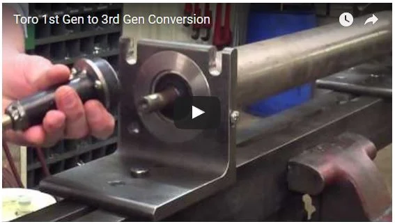 Toro 1st to 3rd gen conversion