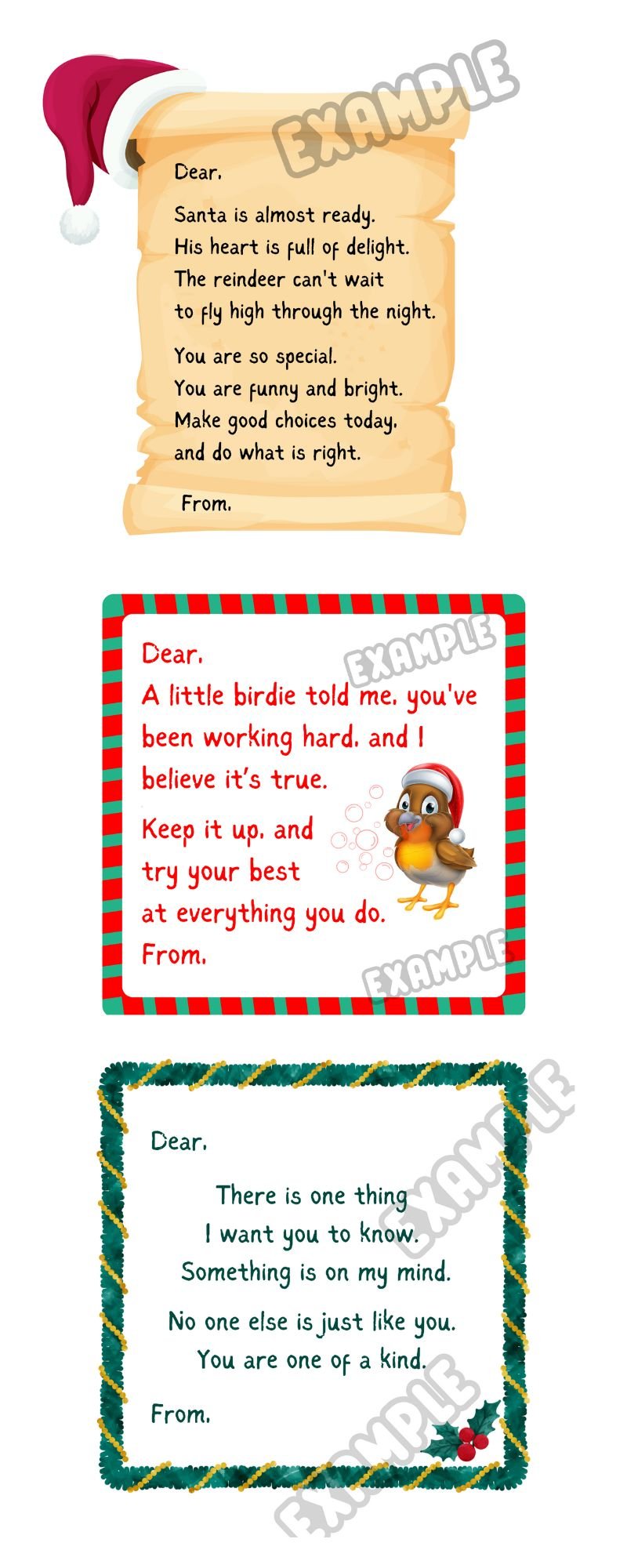 10 Free Elf Printable Poems From Your