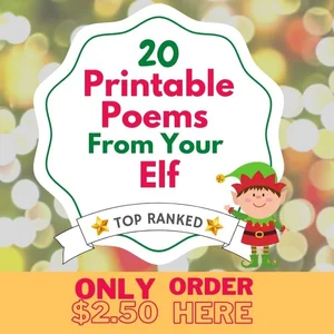 10 FREE Elf Printable Poems From Your Elf — Local fun for kids
