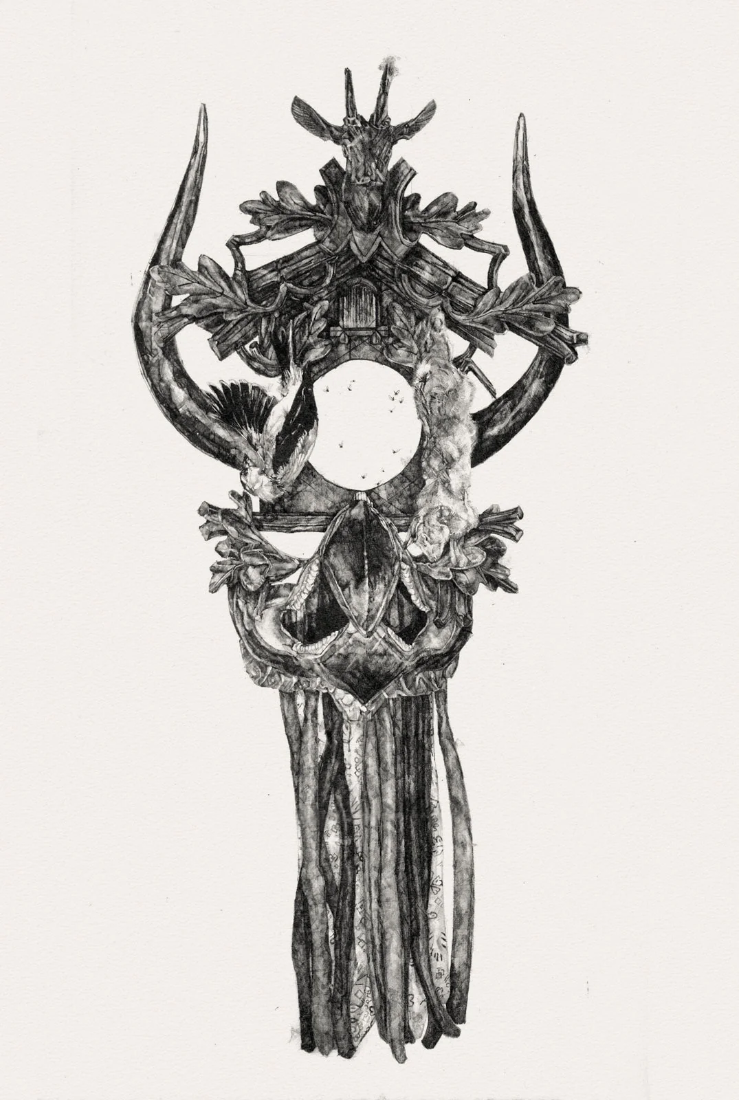 Like Milk & Blood iv | graphite on paper | 15INx22IN