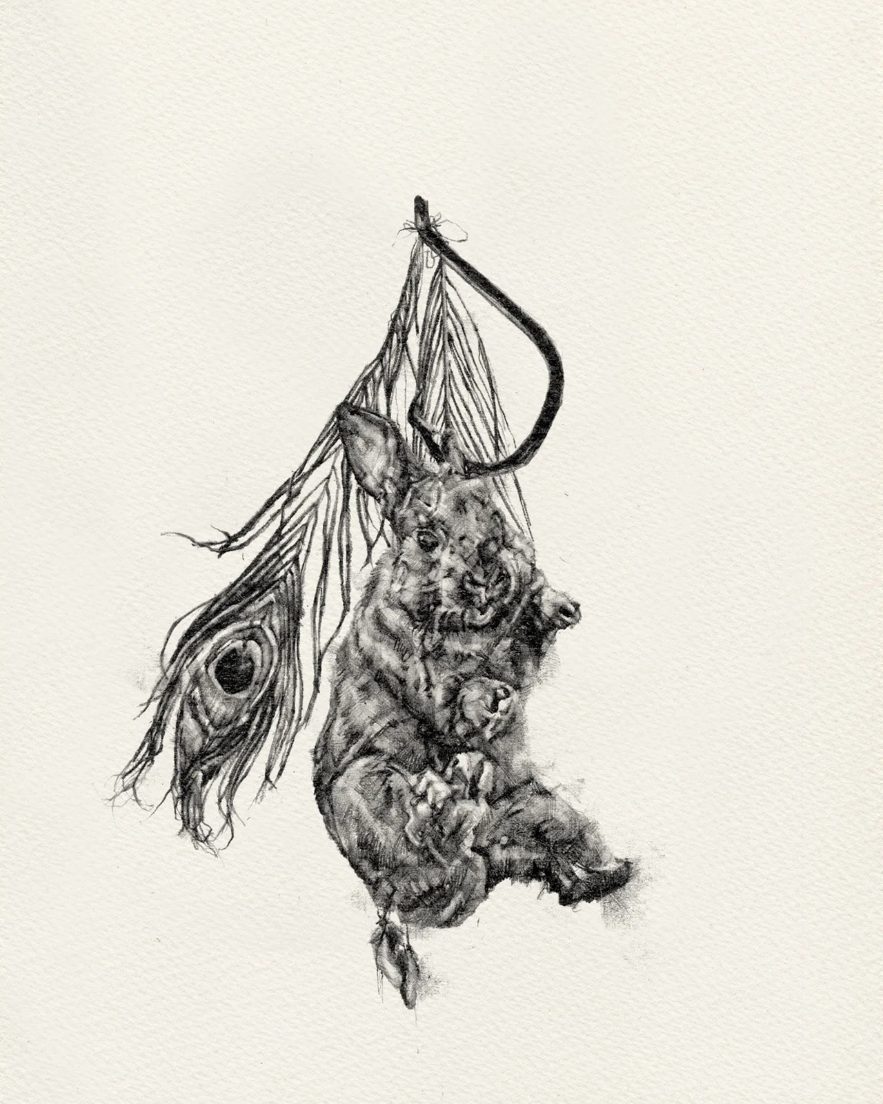 Like Milk & Blood vii | graphite on paper | 8INx10IN
