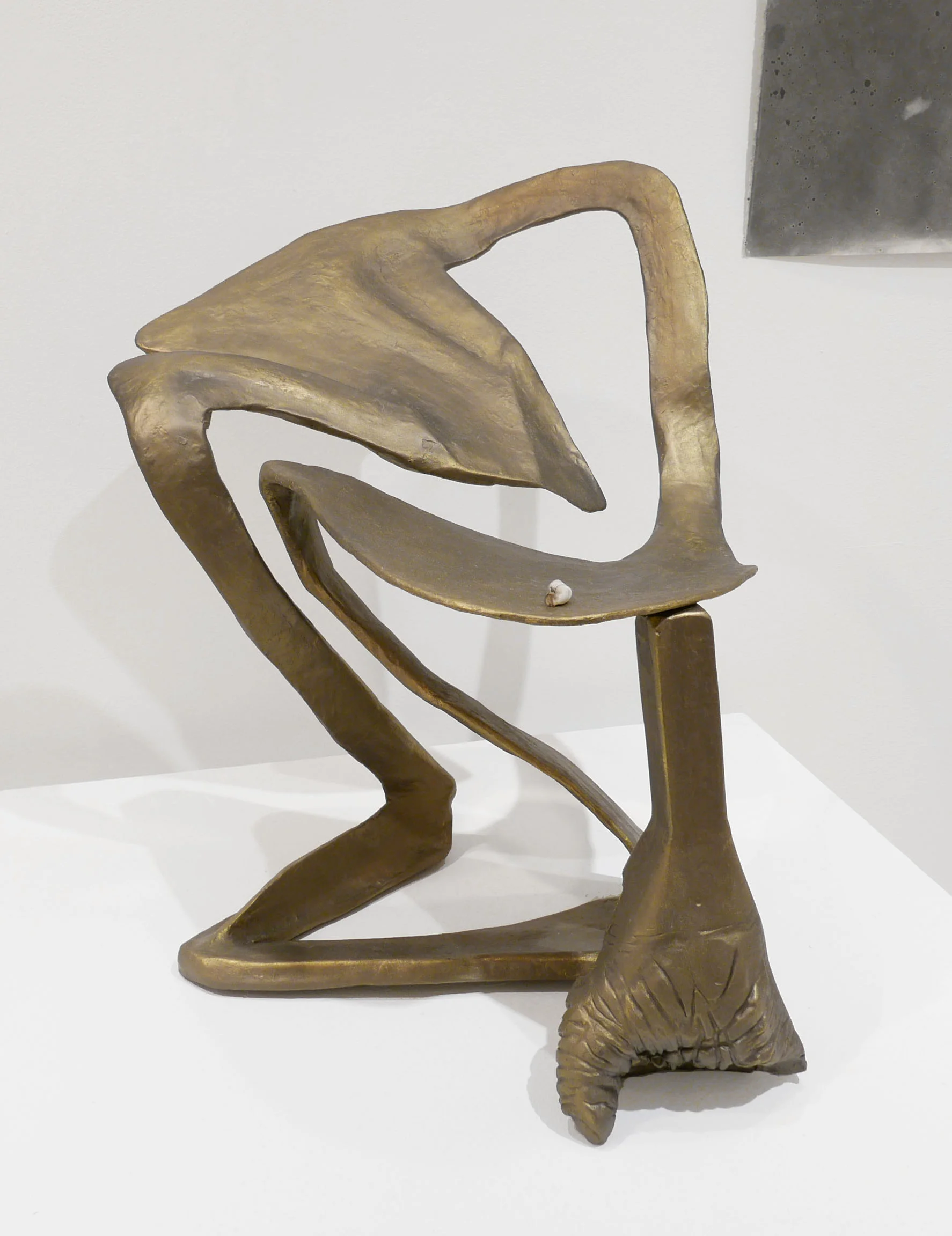 detail: Summoning chair for Dian Fossey | installation: Field Projects Gallery