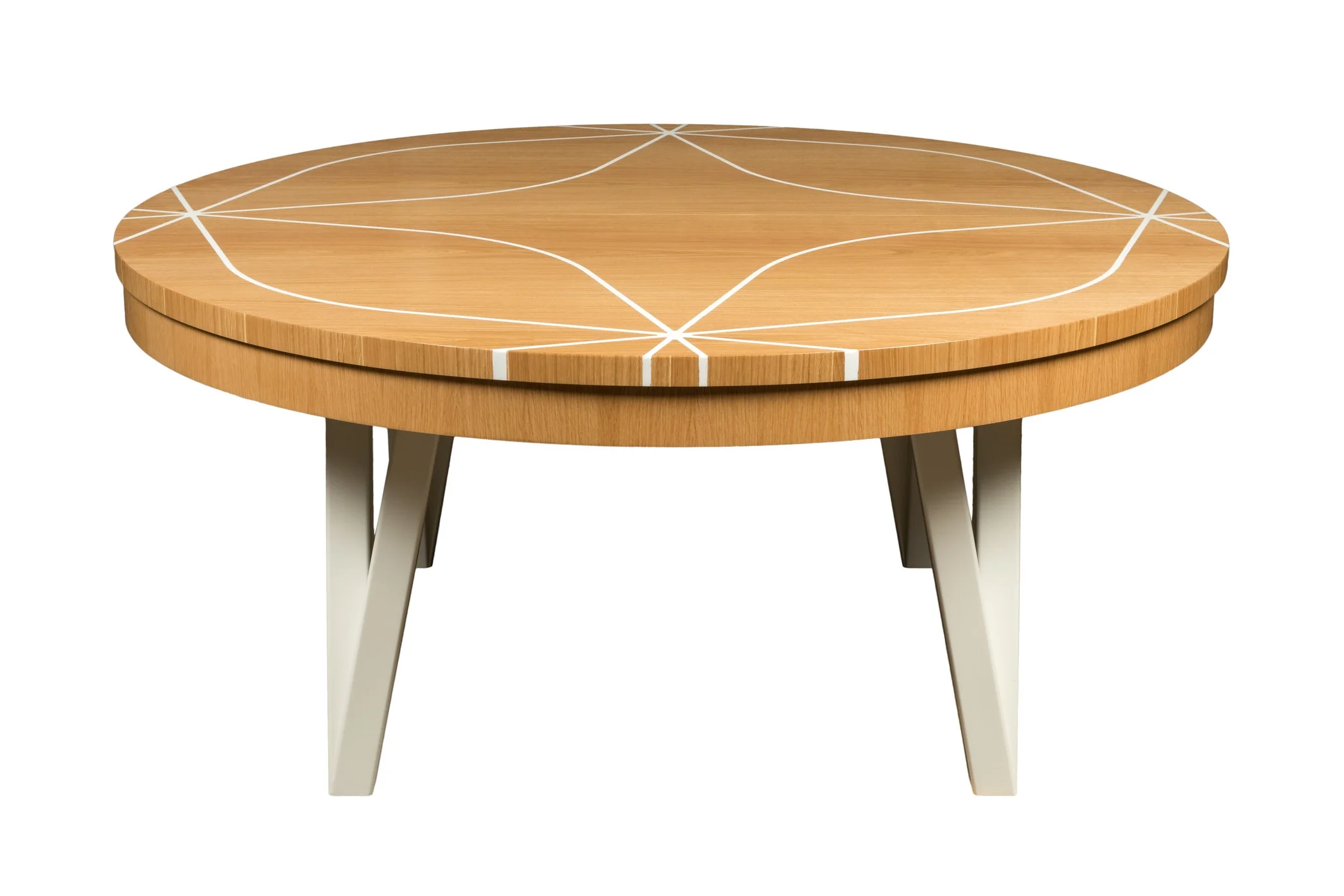 The Franklin Series: Leaf Table w/ Inlay