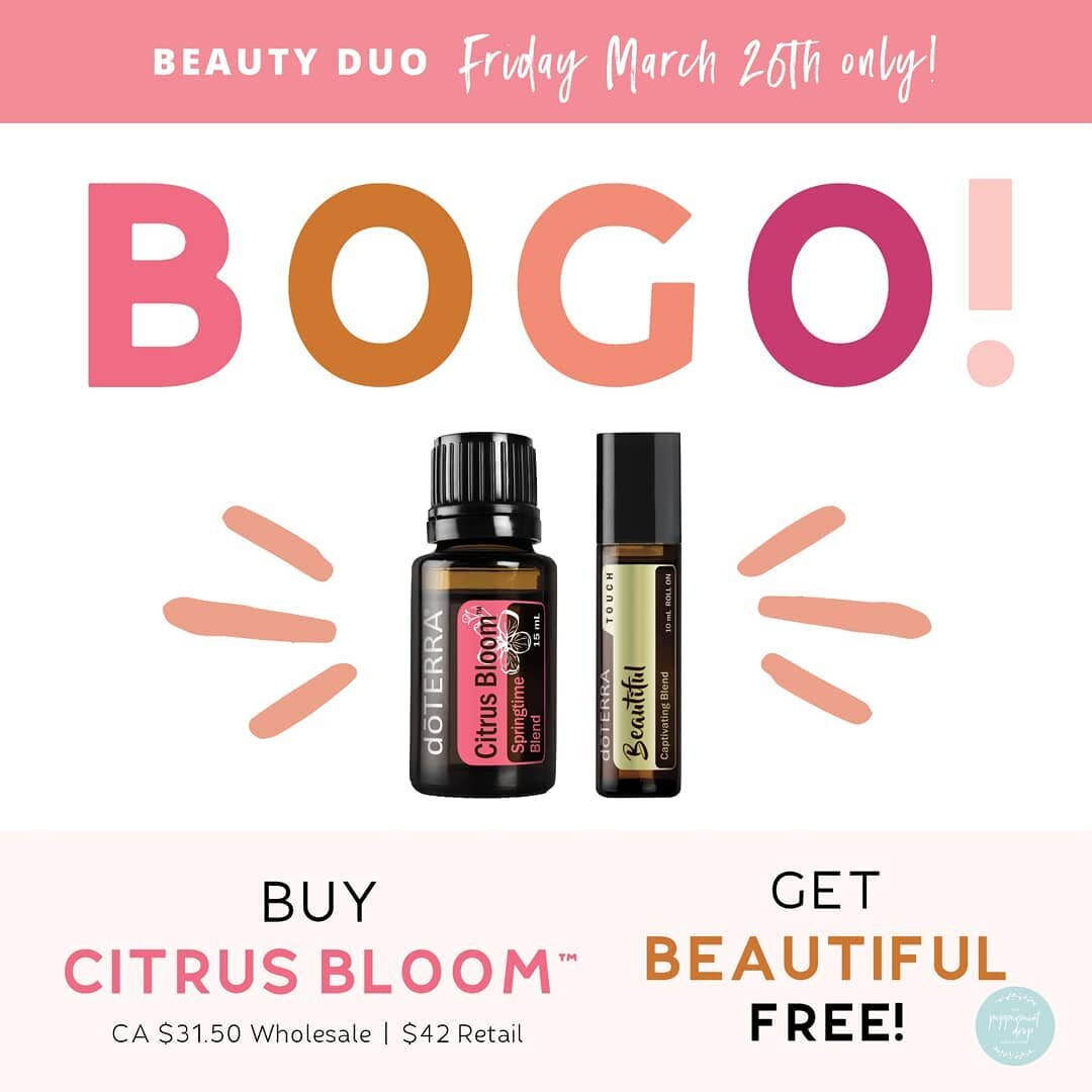 Buy Citrus Bloom&trade;, Get Beautiful Touch
Today only, buy Citrus Bloom and get Beautiful Touch for free while supplies last. This is your chance to stock up on these two exclusive all-time fan-favorite blends before they&rsquo;re gone again!

This