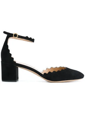 chloe lauren ankle strap pumps