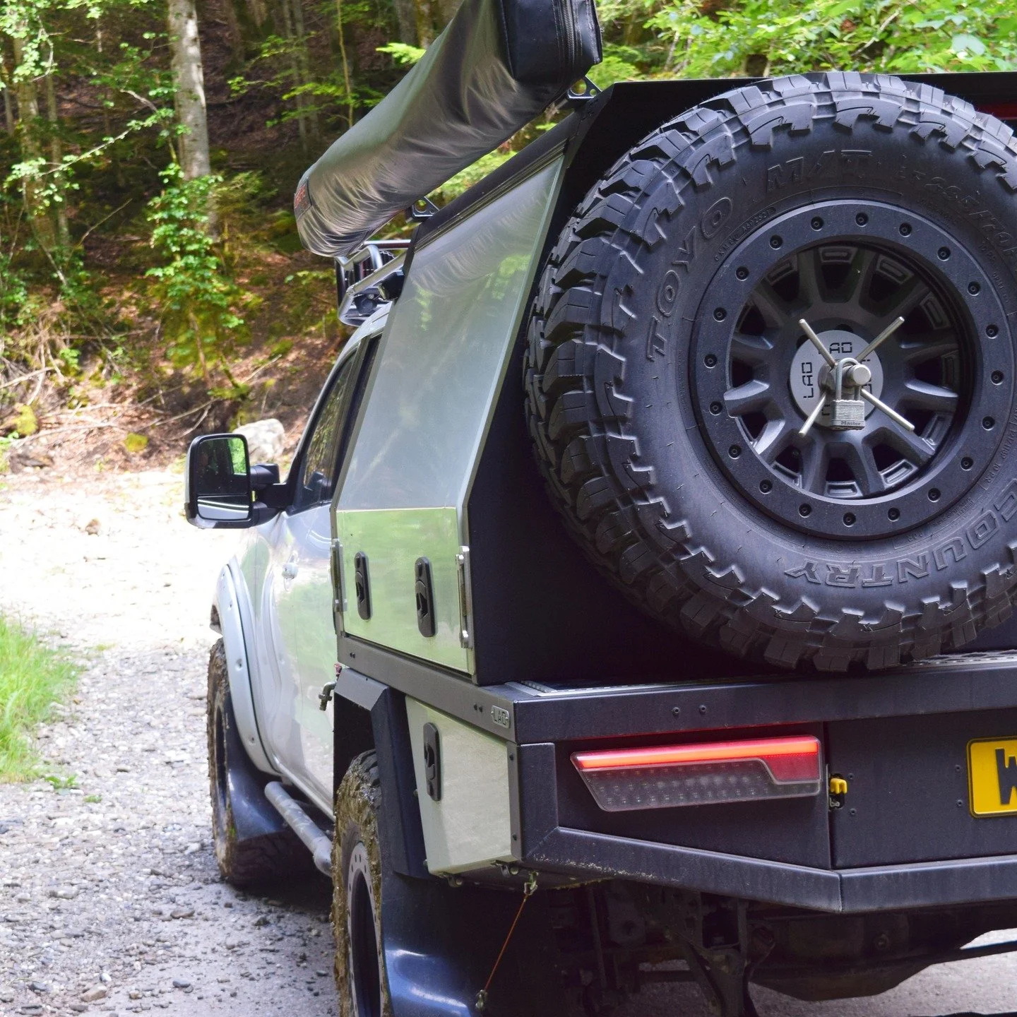 LAO SPARE WHEEL HOLDER - Upgrade your adventure!

Fabricated from heavy duty stainless steel and designed to hold one wheel, our LAO spare wheel holder is perfect for camping, touring, off-roading, and overlanding.

The stainless steel spare wheel ho