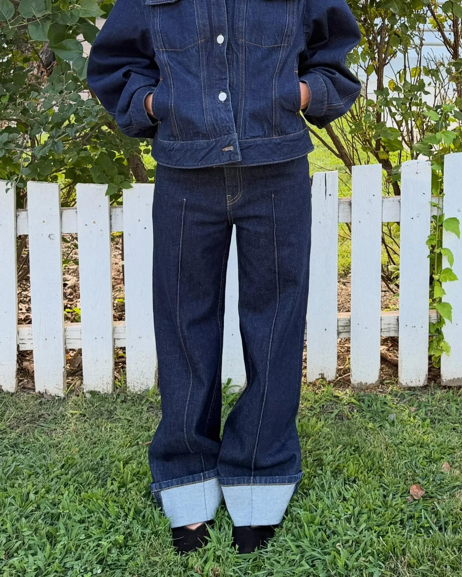 denim on denim 🤍