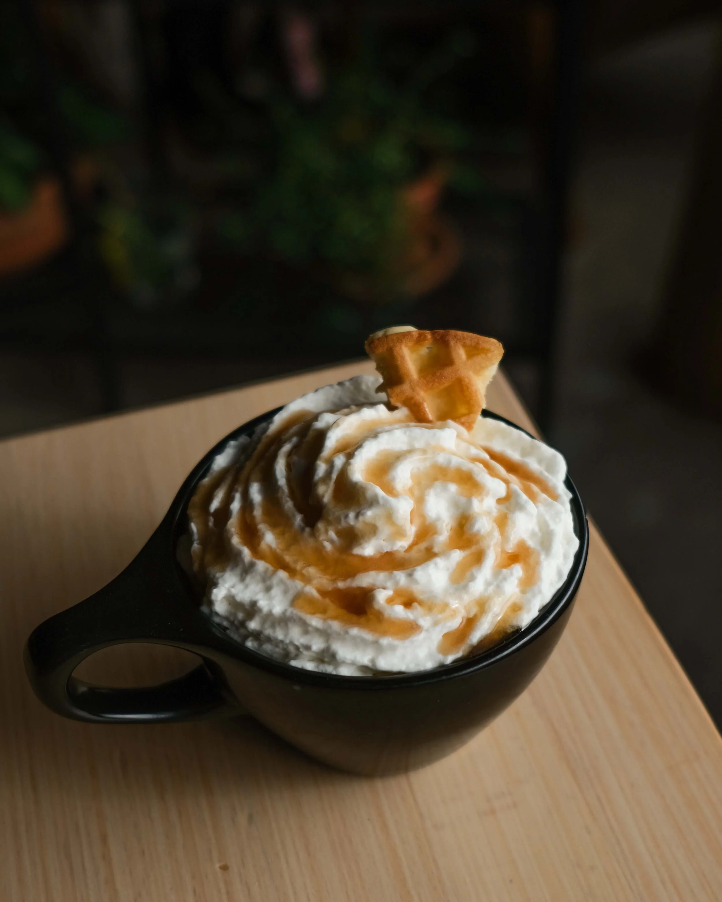 Toaster Waffle Latte