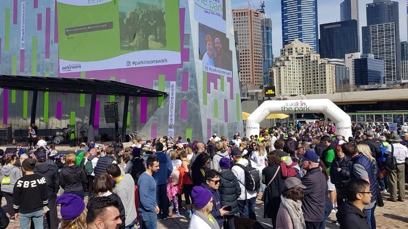 Amazing turn out at A Walk in the Park