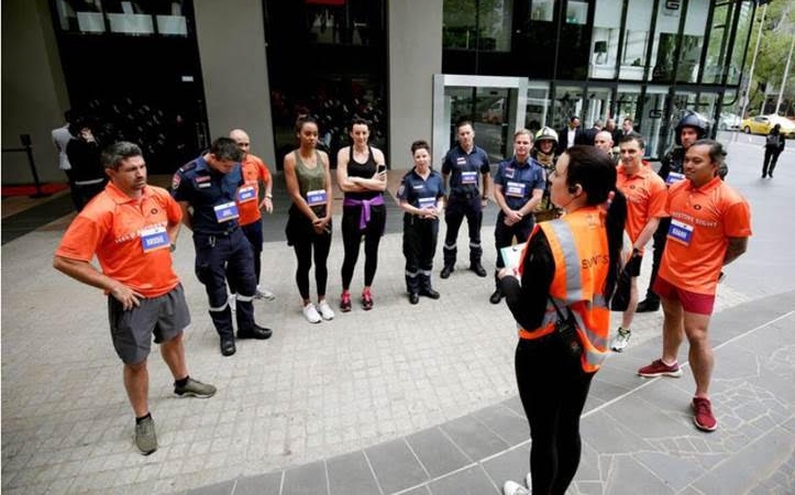 Eureka Stair Climb - Battle Climb briefing