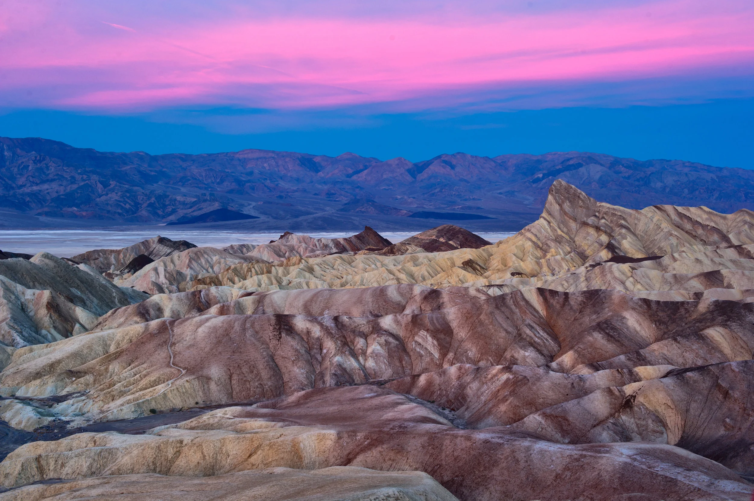 Zabriskie’s Point - view from the evening