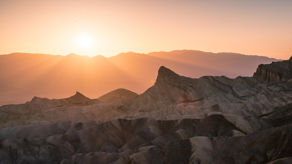 Zabriskie’s Point - view from the morning