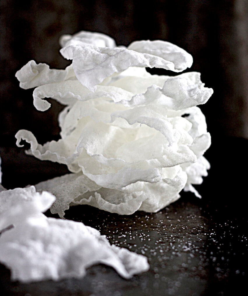 Rice paper crisps / chips