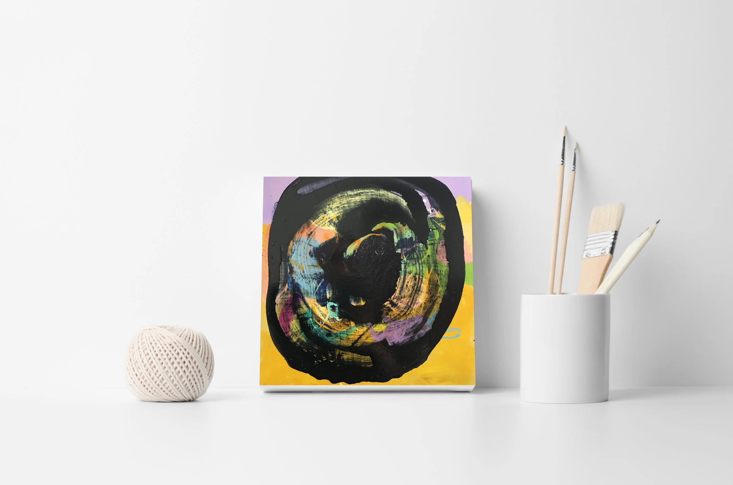 Mini Masterpieces Original paintings 12" x 12" and under. Shop the series .