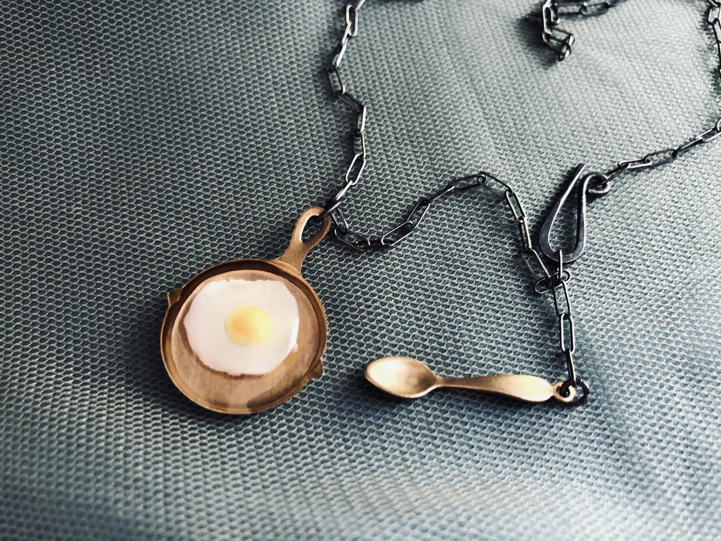Live Life Sunny Side Up Necklace