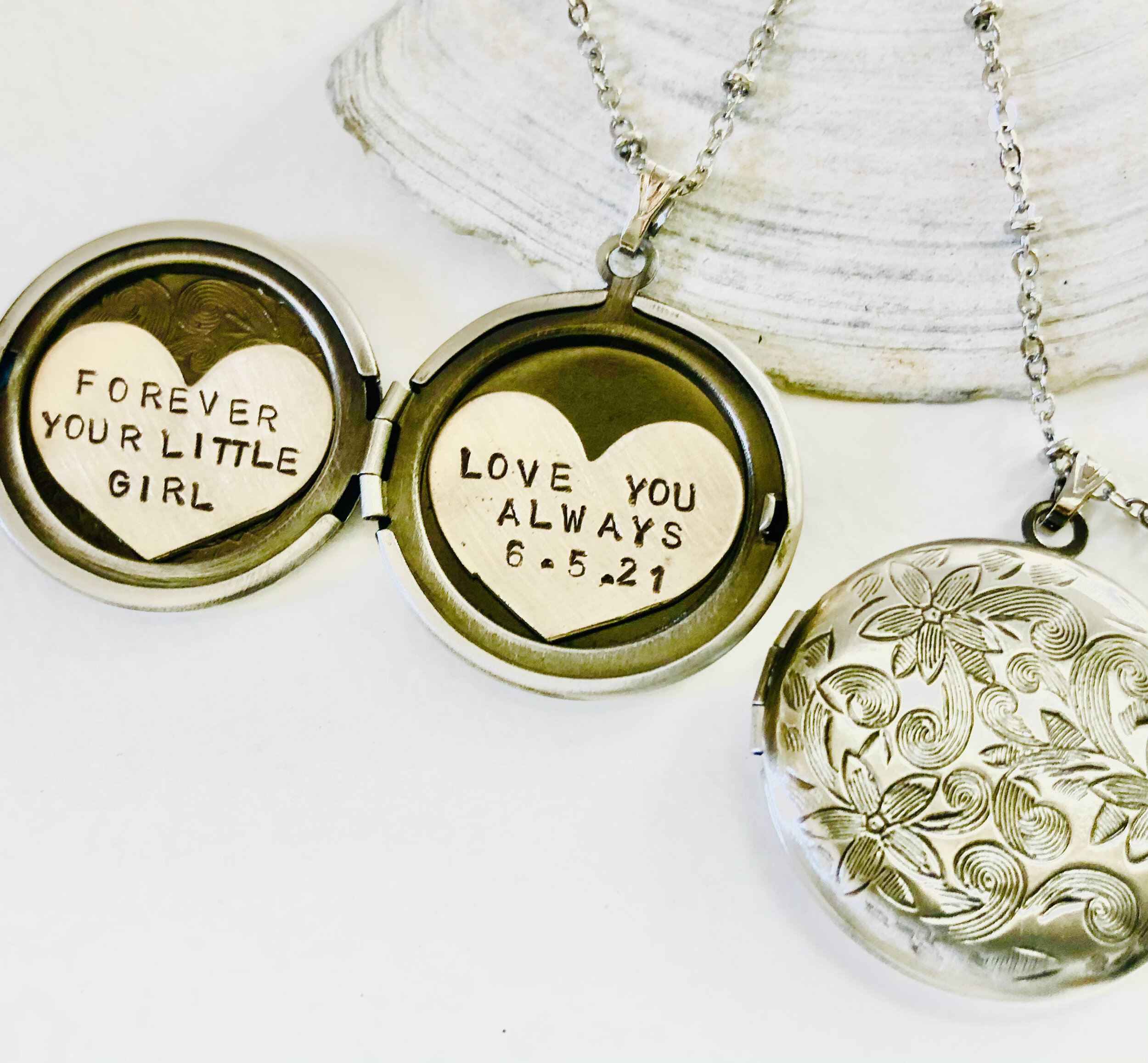 Mother of the Bride, Mother of the Groom Locket Necklace