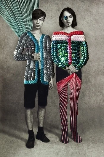 GLTZ, fashion communication inspired by Maurizio Anzeri