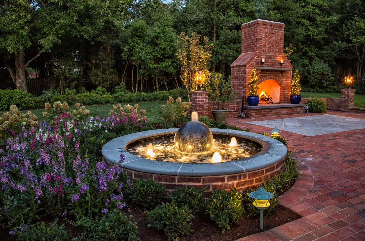 Fountains and Fireplaces