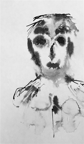 " The Blind Owl Meets the Hunger Artist" From The Blind Owl Meets the Hunger Artist Series