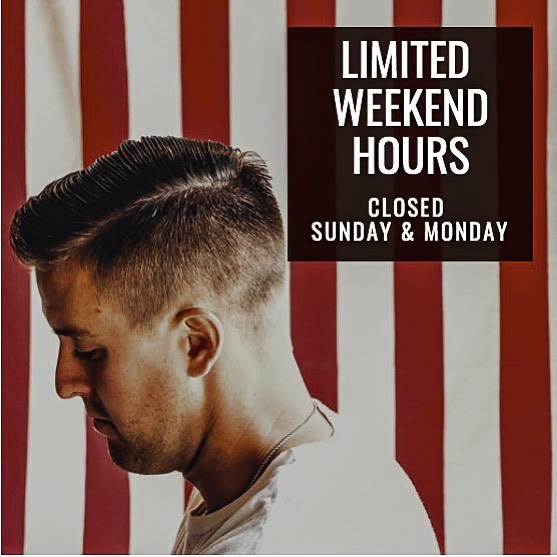 ✖️LIMITED WEEKEND HOURS✖️
Freedom will be closed this Sunday and Monday due to a team outing. We will reopen on Tuesday, August 13.
Book to make sure you snag our last open spots. ⇊
freedombarberco.com
