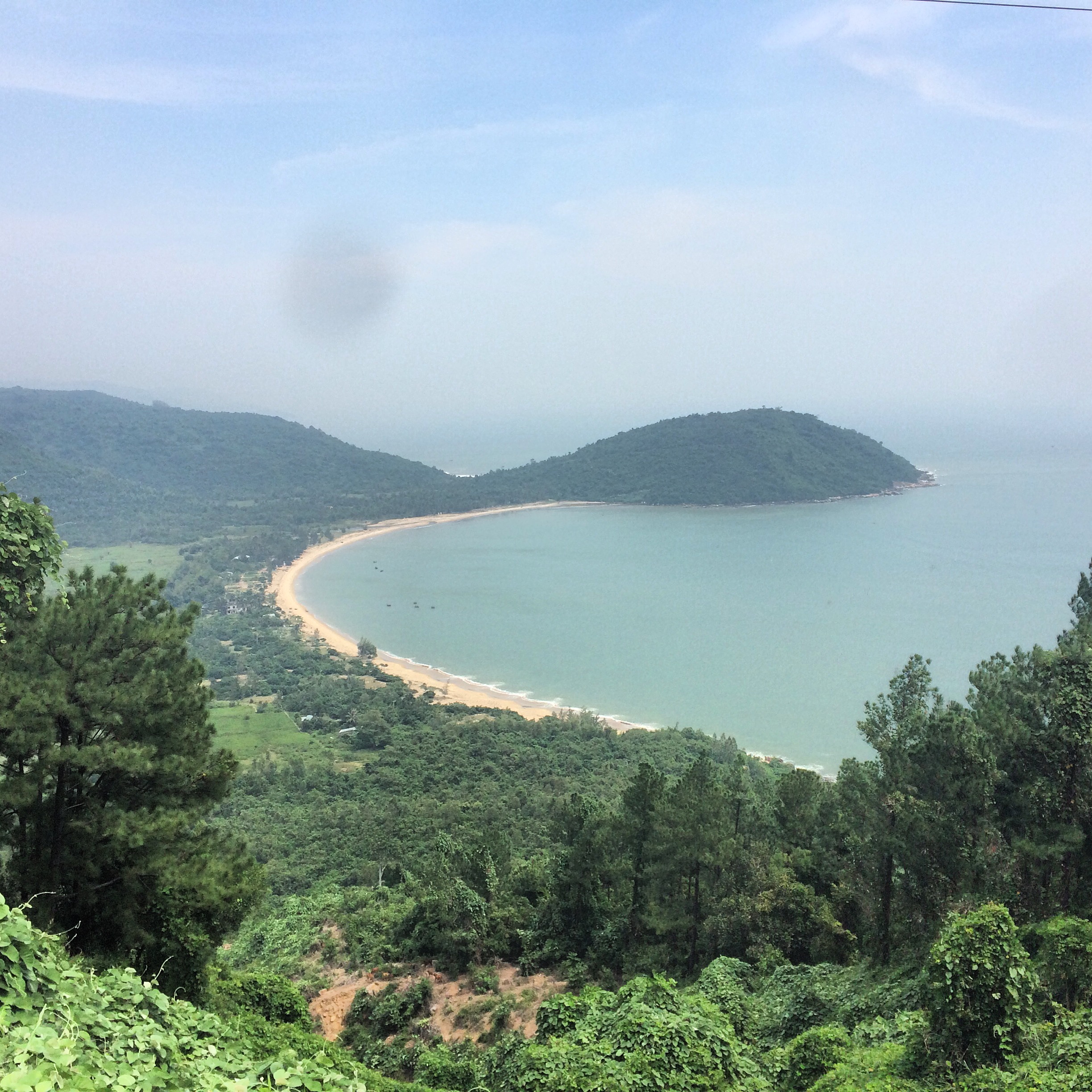 The view from the Hai Van Pass