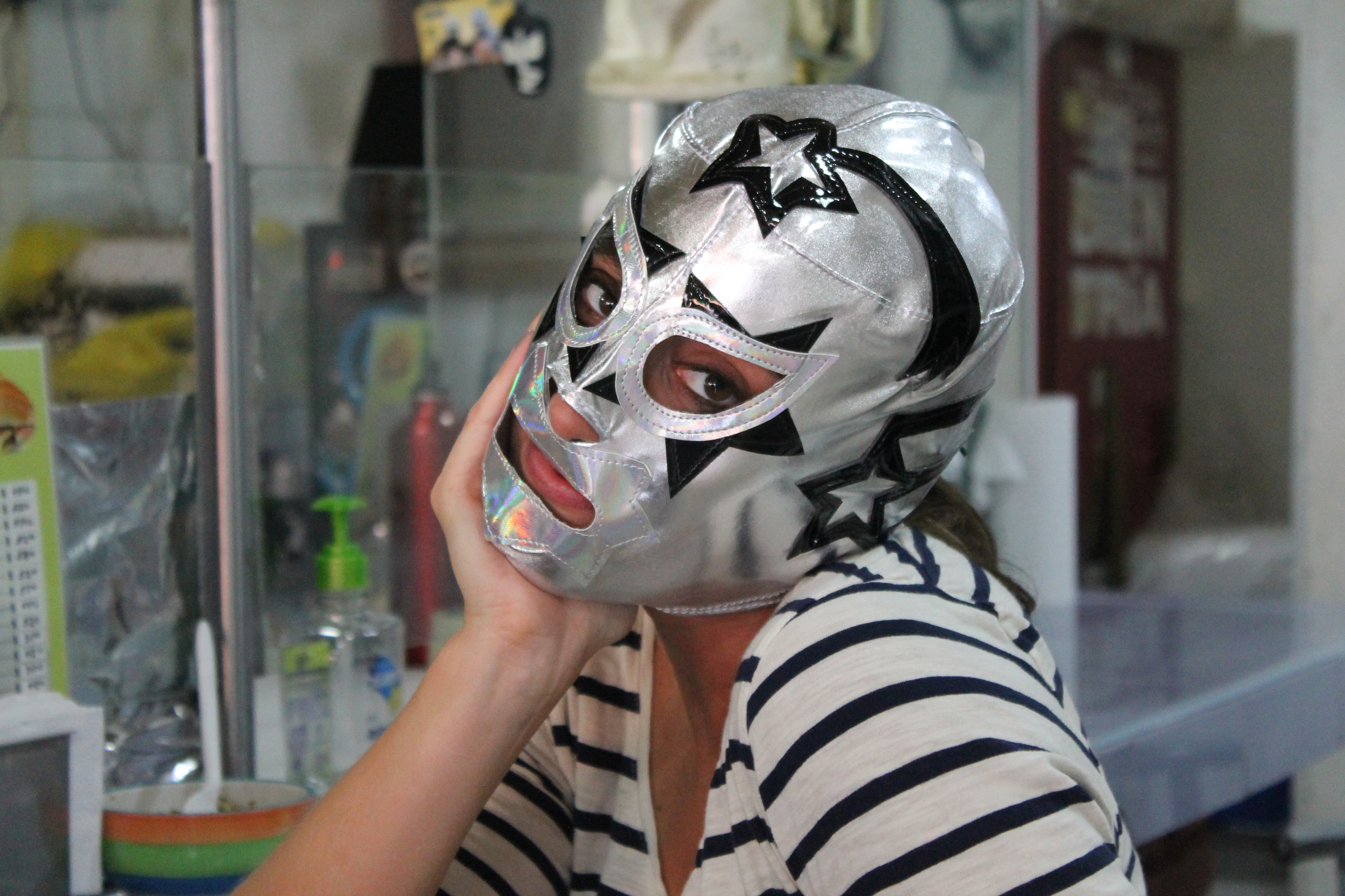 Luchadores, Mexican wrestlers, are known for their masked theatrics
