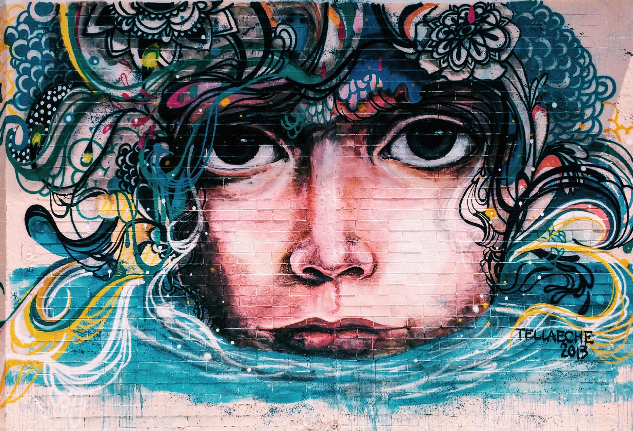 Roma has some of the most unique street art in the city