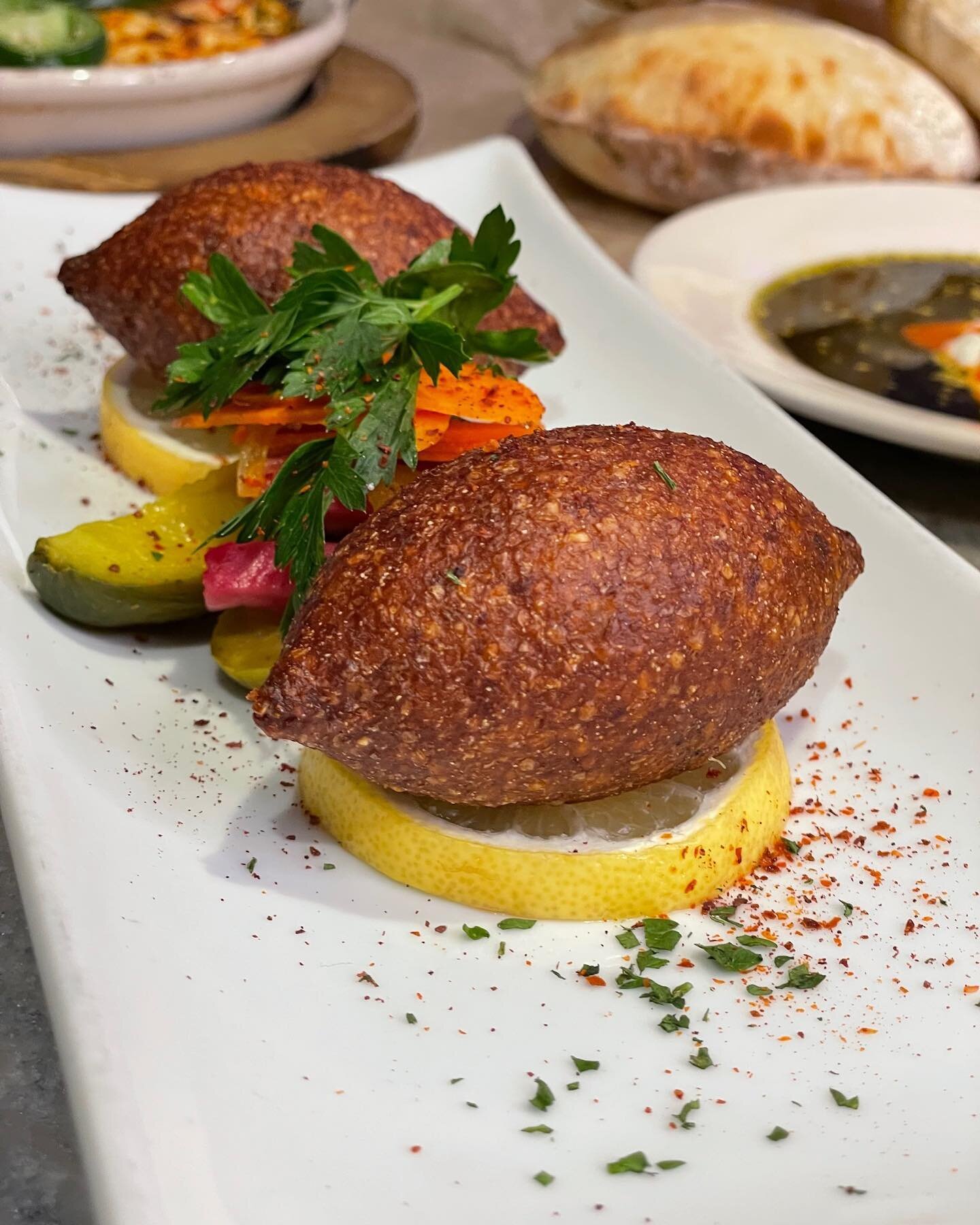 Have you tried our Beef Fried Kibbeh?! 🤩🤩🤩 #10e #10erestaurant #dtla #dtlarestaurant #dtlafoodie #armenianfood #lebanesefood #meditteraneanfood