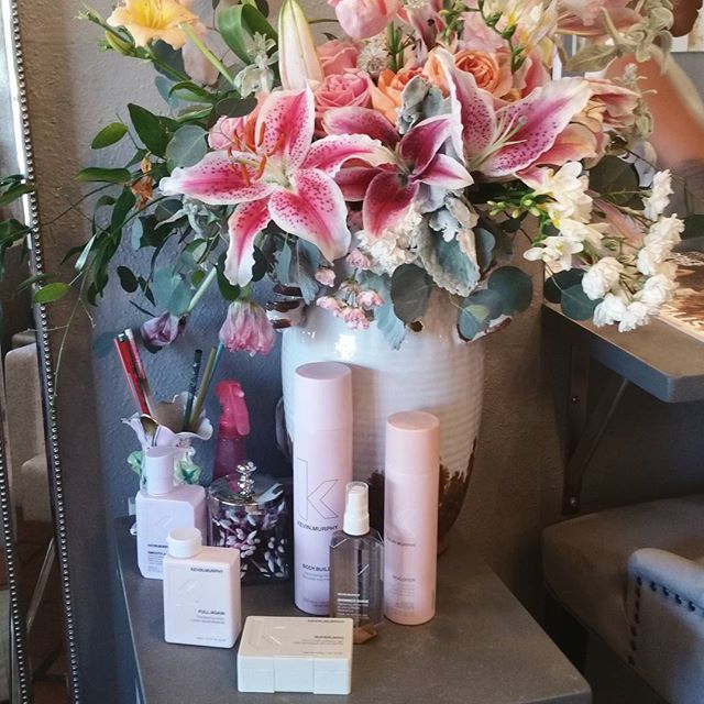 Beauty treats ♡ gorgeous flowers by @renegadefloral and our favorite product by @kevinmurphyhair ♡♡♡
.
.
#hair #makeup #makeupartist #photoshoot #creative #hairandmua #hairstyle #wild #editorial #lookbook #photography #love #instagood #santafe #lando
