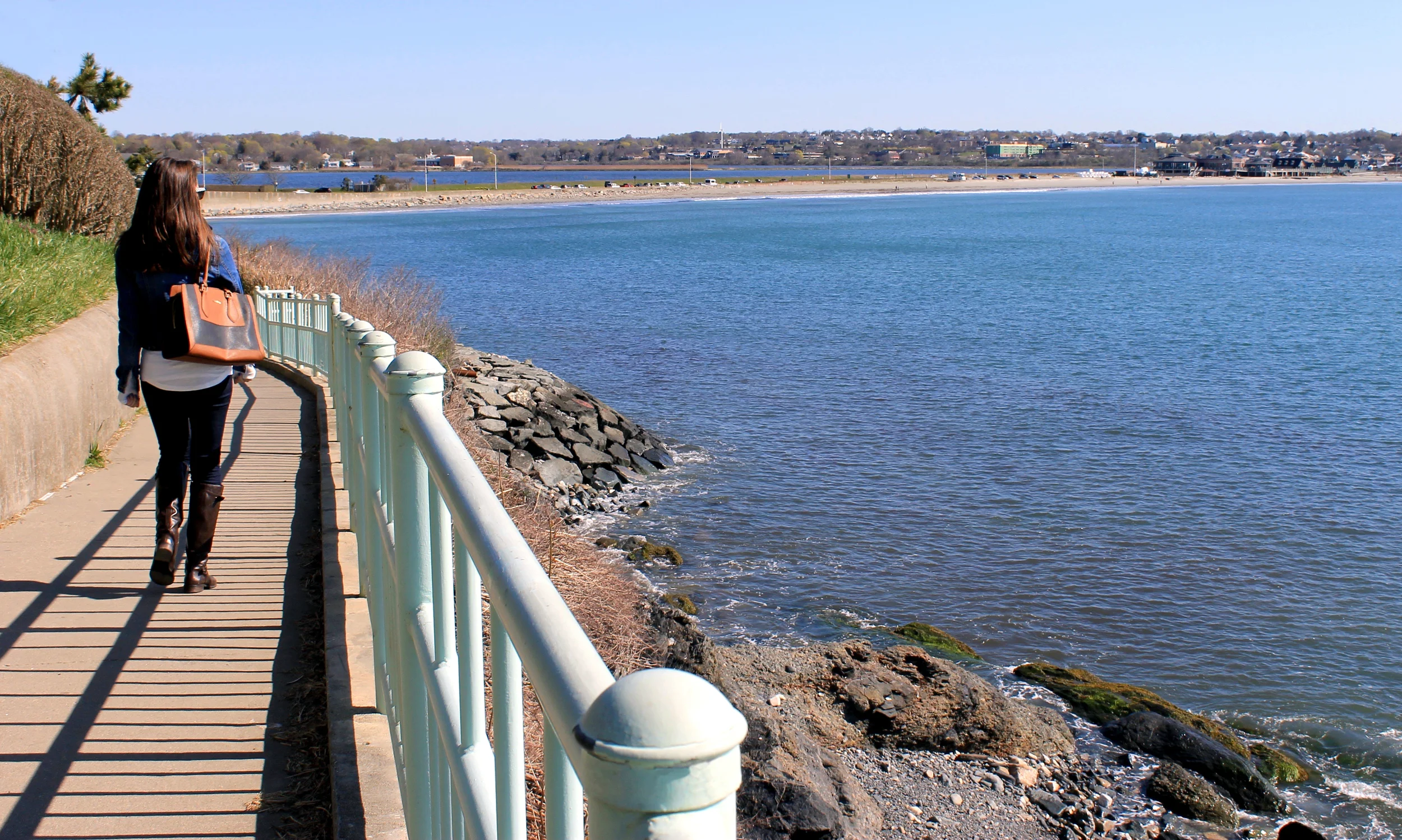 The Cliff Walk (and Christine's model walk)