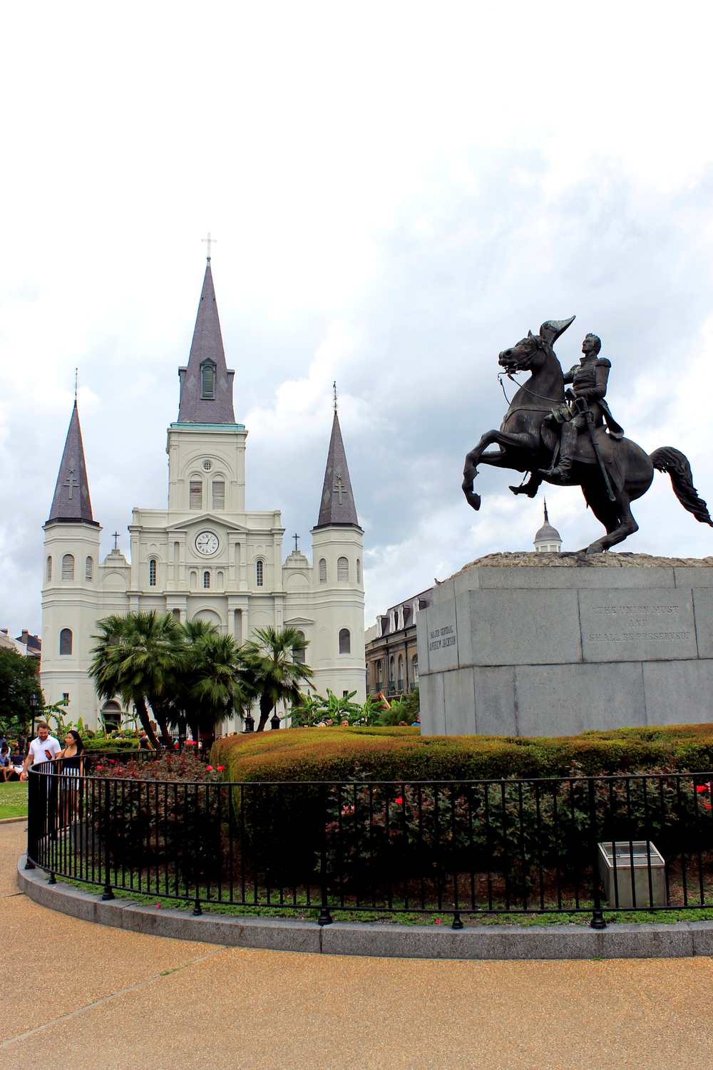 St. Louis Cathedral & Andrew Jackson Statue