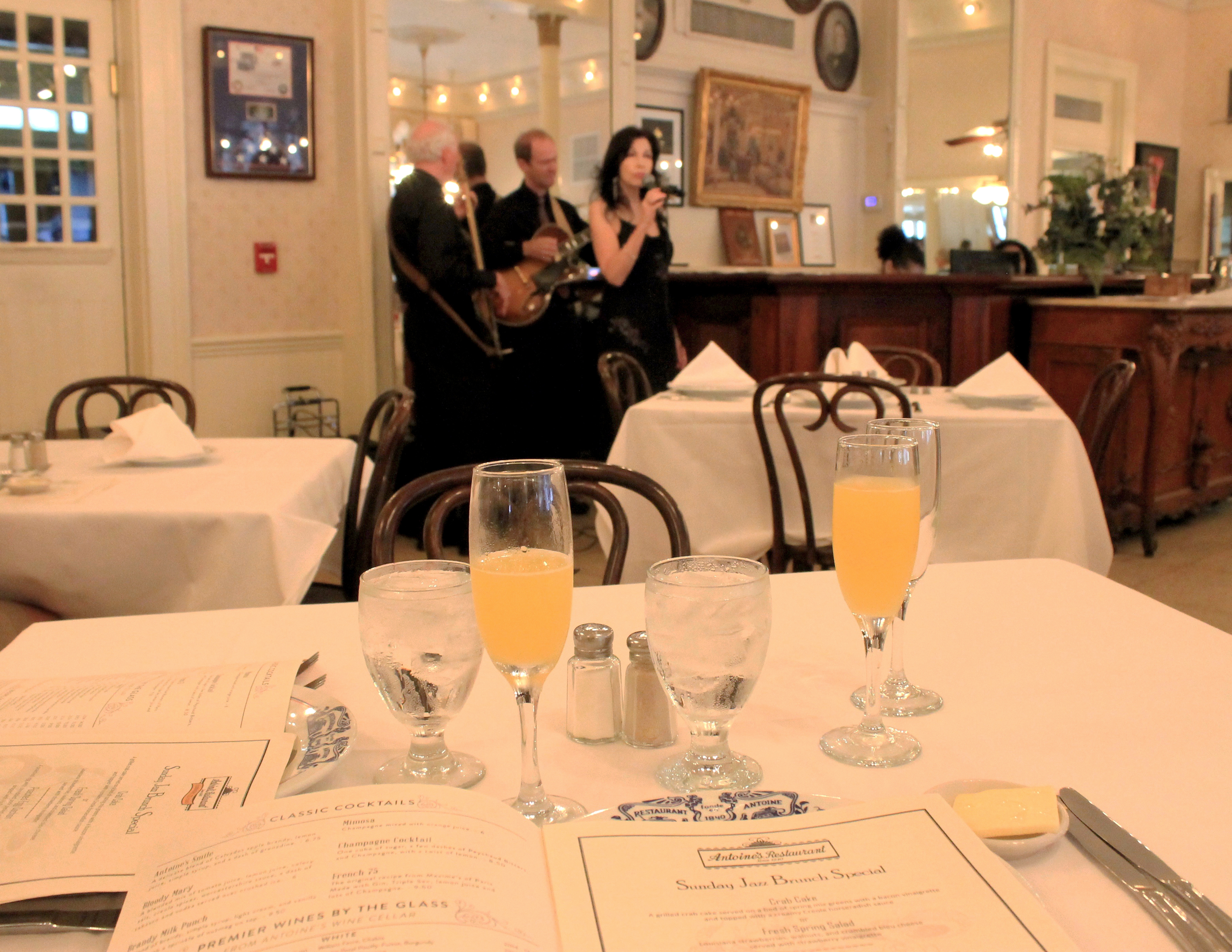 Jazz band at Antoine's