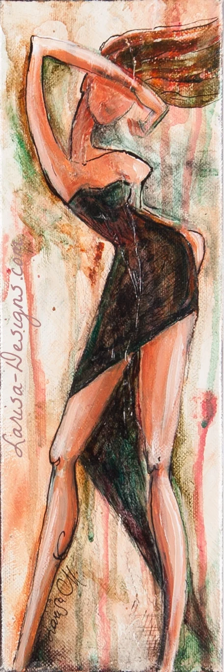 Windy I 12X4 Acrylic~SOLD