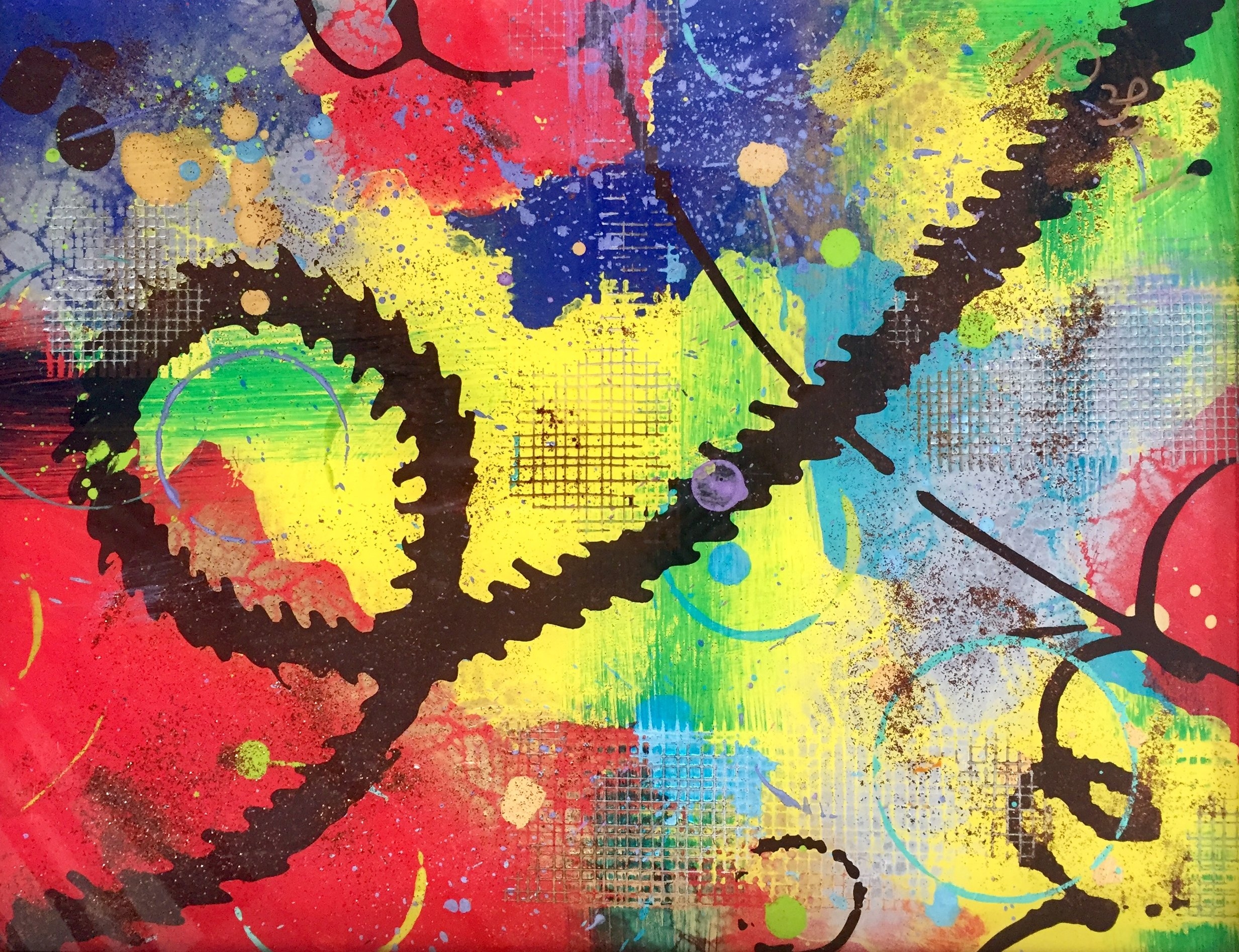 LOOP IV -11X14 ON GLASS. AVAILABLE